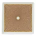 Tresor Beige Small Tray motive No1 11 in. x 11 in. in a holster