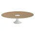 Tresor Beige Petiti Four Stand Large motive No1 Round 10.6 in.
