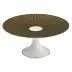 Tresor Brown Petit Four Stand Small motive No1 Round 6.3 in.