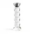 Icy Bobbin Clear Candlestick 23cm