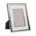Silverplated Bezel Cream Mount Picture Frame 5 x 7 in