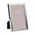 Grooved Silverplated Picture Frame 8 x 10 in