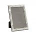 Wide Bamboo Silverplated Picture Frame 5 x 7 in