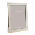 Gold Trim, Stone Grey Enamel Picture Frame 5 x 7 in