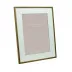 Gold Matte Photo Frame with Mount 4 x 6 in