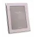 Silver & Pale Pink Wide Curved Enamel Picture Frame 4 x 6 in