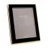 Gold & Black Wide Curved Enamel Picture Frame 4 x 6 in