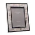 Wide Duck Feather & Silver Frame 5 x 7 in