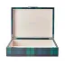 Tartan Black Watch with Silver Box Large