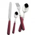 Anglais Burgundy Stainless 2-Pc Carving Set