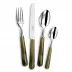 Basic Green Marble Stainless 2-Pc Carving Set