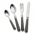 Elena Black Silverplated 2-Pc Carving Set