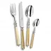 Marbella Light Horn Stainless 2-Pc Carving Set