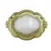 Florentino Antique Gold Wooden Tray Large