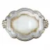 Florentino Antique Silver Wooden Tray Extra Large