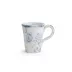 Giulietta Blue Mug 4" D x 4.5" H 14 oz