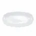 Merletto White Large Oval Bowl 16" L x 8" W