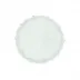 Merletto White Canape Plate 6" D