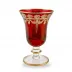Vetro Gold Red Water/Wine Glass