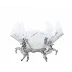 Equestrian Horse Acrylic Bowl 11" Stand