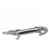 Alligator Figural Tray 17 x 7.5 in