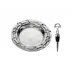 Equestrian Wine Coaster and Stopper Set