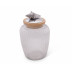 Shell Glass Canister Large