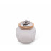 Acorn Oak Glass Canister Medium