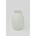 Ocean White Unglazed Tall Vase 7.25"