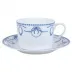 Pauline Bleu Tea Saucer