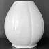 Nymphea White Tall Vase - Large 6.25"