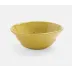 Marcus Chartreuse Salt Glaze, Cereal/Ice Cream Bowl, Stoneware, Pack of 4