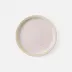 Rivka Pink Salt Glaze Salad/Dessert Plate Stoneware, Pack of 4