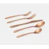 Alba Rose Gold 5-Pc Setting (Knife, Dinner Fork, Salad Fork, Soup Spoon, Tea Spoon)