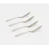 Alba Silver Cheese Spreaders Set/4