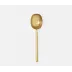 Jupiter Matte Gold, Serving Spoon, Metal, Medium, Pack of 2
