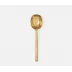 Jupiter Matte Gold, Serving Spoon, Metal, Small, Pack of 2