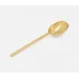 Jupiter Polished Gold Serving Spoon Metal Large, Pack of 2