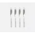 Liliana Polished Silver Cheese Spreaders Set/4