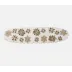 Elsa White Snowflake Table Runner Glass Beads 48X12