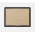 Shia Dark Gray, Rectangular Placemat, Jute/Cotton Mix, Pack of 4