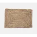 Zoey Mixed Taupe, Rectangular Placemat, Raffia, Pack of 4