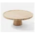 Alessia Natural, Cake Stand, Travertine, Large