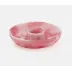 Hugo Pink Swirled Chip And Dip Bowl Resin