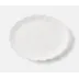 Iris White, Scallop, Oval Serving Platter, Melamine, Small, Pack of 2