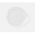 Ivy Clear Leaf Serving Platter Hand Blown Glass Small Pack Of 4