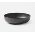 Marcus Black Glaze Round Serving Bowl Stoneware Large, Pack of 2