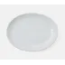 Nathalie Matte White, Scallop Design, Oval Serving Platter, Large, Pack of 2