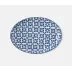 Ojai Small Blue Mosaic Serving Platter, Pack of 2