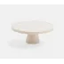 Samantha White Marble Cake Stand Small 7.5"Dx3"H